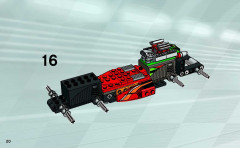 LEGO 8384 instructions page 20 – build guide