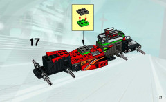 LEGO 8384 instructions page 21 – build guide