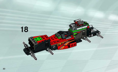 LEGO 8384 instructions page 22 – build guide