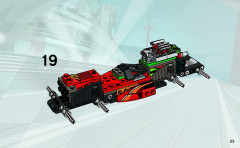 LEGO 8384 instructions page 23 – build guide