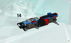 LEGO 8385 instructions page 19 – build guide