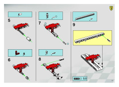 LEGO 8386 instructions page 11 – build guide