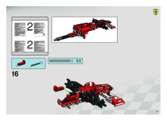 LEGO 8386 instructions page 17 – build guide