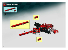 LEGO 8386 instructions page 18 – build guide