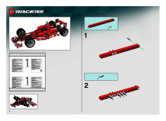LEGO 8386 instructions page 2 – build guide