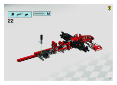 LEGO 8386 instructions page 23 – build guide