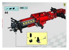LEGO 8386 instructions page 57 – build guide