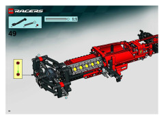 LEGO 8386 instructions page 62 – build guide