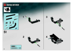 LEGO 8386 instructions page 66 – build guide