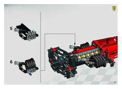 LEGO 8386 instructions page 67 – build guide
