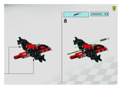 LEGO 8386 instructions page 7 – build guide