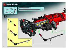 LEGO 8386 instructions page 70 – build guide