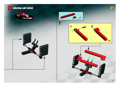 LEGO 8386 instructions page 77 – build guide