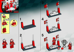 LEGO 8389 instructions page 1 – build guide