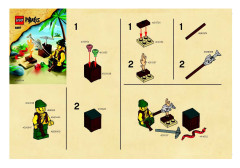 LEGO 8397 instructions page 1 – build guide