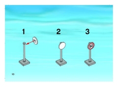 LEGO 8401 instructions page 10 – build guide