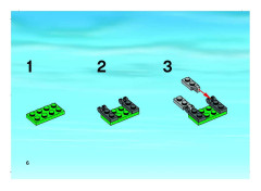 LEGO 8401 instructions page 6 – build guide