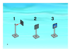 LEGO 8401 instructions page 8 – build guide