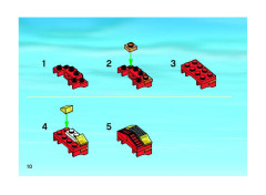 LEGO 8402 instructions page 10 – build guide