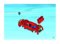 LEGO 8402 instructions page 13 – build guide