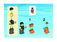 LEGO 8402 instructions page 2 – build guide