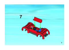 LEGO 8402 instructions page 9 – build guide