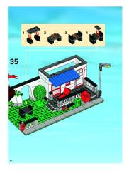 LEGO 8403 instructions page 54 – build guide