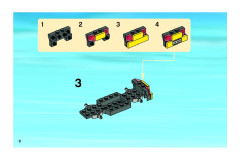LEGO 8404 instructions page 6 – build guide