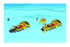 LEGO 8404 instructions page 8 – build guide