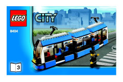 LEGO 8404 instructions page 1 – build guide