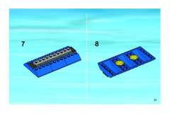LEGO 8404 instructions page 21 – build guide