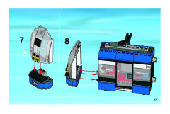 LEGO 8404 instructions page 27 – build guide