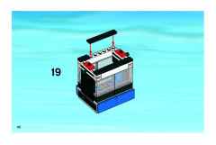 LEGO 8404 instructions page 40 – build guide