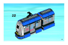 LEGO 8404 instructions page 45 – build guide