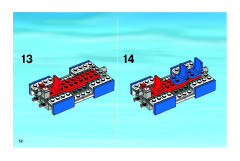 LEGO 8404 instructions page 52 – build guide