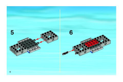 LEGO 8404 instructions page 6 – build guide