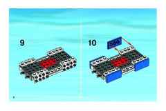 LEGO 8404 instructions page 8 – build guide