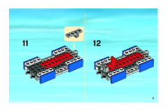LEGO 8404 instructions page 9 – build guide