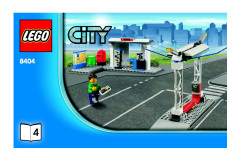 LEGO 8404 instructions page 1 – build guide