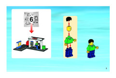 LEGO 8404 instructions page 3 – build guide