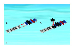 LEGO 8404 instructions page 38 – build guide