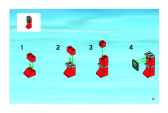 LEGO 8404 instructions page 47 – build guide