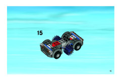 LEGO 8404 instructions page 15 – build guide