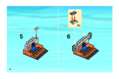 LEGO 8404 instructions page 18 – build guide