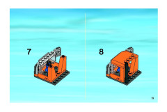 LEGO 8404 instructions page 19 – build guide