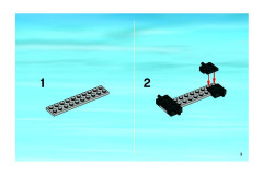 LEGO 8404 instructions page 3 – build guide
