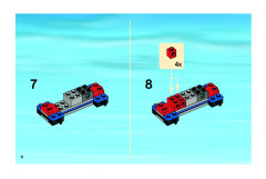 LEGO 8404 instructions page 6 – build guide