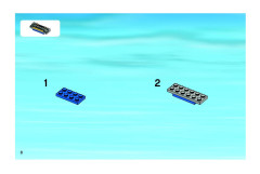 LEGO 8404 instructions page 8 – build guide