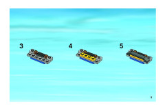 LEGO 8404 instructions page 9 – build guide