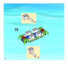 LEGO 8404 instructions page 10 – build guide